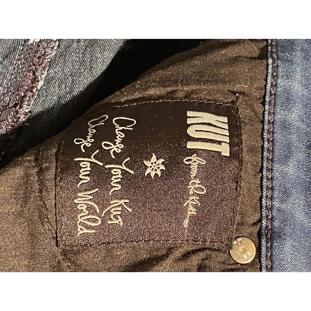 Kut from the Kloth Distressed Catherine Boyfriend Women's Jeans Size 6 - Picture 6 of 12